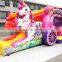 Carriage Princess Inflatable Cheap Unicorn Bounce House Jumping Bouncer Castle For Kids