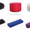 Hot Selling Wholesale High Quality ECO Memory Sponge Filling Organic Suede Cover Rectangle Yoga Pillow Bolster With Handles