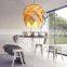 Latest Design Pine Cone Wooden Pendant Lamp wood pendant lighting wholesale factory supplier for home decor hotel dinner room