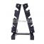 Commercial Fitness Free Weight Gym Body building Equipment 6 or 3 pairs Upright Dumbbell Rack