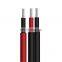 1000v PV cable TUV single core approved XLPE 2.5mm2 4mm2 6mm2 10mm2 dc solar power cable