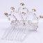 Women kids girl child tiara crown crystal Rhinestone coloful hair comb new model FZZ-248