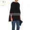 Women Fashion Hooded Wool knitted Poncho