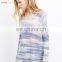 Lady Cashmere свитер с круглым воротником и батик-раскраской