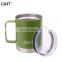 GiNT 12OZ 350ML Chinese Suppliers Eco Friendly Food Grade 304Stainless Steel Coffee Mug for Outdoor
