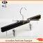 customize high-end mens wooden pant hanger