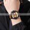 SKMEI 1846 Fashion Men Waterproof Watch Leather Strap Waat Erkek Quartz Wrist Watch