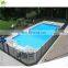 Commercial used residential swimming pool aluminum fencing