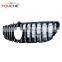 GT style car front bumper grille for Mercedes Benz CLS class W218 facelift 2015-2018 AMG package Silver