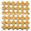 100% Natural Rattan Cane Webbing Woven Mesh Webbing Half Bleached