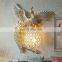 2022 Nordic Modern High Quality Crystal Glass Tube Lamp Shade LED Indoor Wall Lamp for Home Decoration