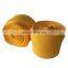 solid yellow color wholesale factory cheap price weightlifting hand wraps