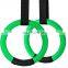 Fitness ABS Gym Ring Plastic Non-Slip Gymnastic Rings with Adjustable Buckle Straps for Home Gym Full Body Workout