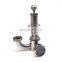 Sanitary Relief Pressure Valve Stainless Steel Exhaust Valve Adjustable Bunging Valve With Gauge Fermenter