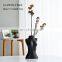 Nordic INS Style Figurines Frosted Design Human Body Model Home Room Flowers Decorative Ornament Ceramic Vase