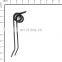 Steel Black Color Double Torsion Spring Tine Agricultural Machine Spring for Agricultural Machinery