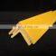 Anti slip yellow FRP nosing for stair GRP/FRP Tread Cover nosing