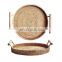 100% Vietnam handmade Rattan Tray Basket For Holder and Decoration  . Angelina +84327746158