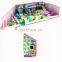 Ocean design Kids Play Center indoor playground equipment With Plastic slide