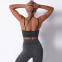 YYBD-0016,wholesale factory spot Seamless yoga exercise women Yoga pants fitness pants suit