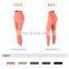 Super High Waist Sports Leggings With Taper Pocket Elasticity Workout Gym Women Custom