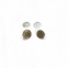 14MM brushed silver ultra-thin magnetic button