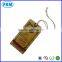 airline paper baggage tag