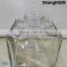 750ml Square Aroma Bottle For Car With Cork Big Freshener Glass Bottles