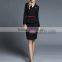 High Quality Ladies office uniform skirt suit designs office skirts and blouses for women