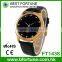 FT1438 China black dial stainless steel back japan movt ladies watch