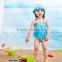 2015 Girl One-piece Swimsuit Baby Sweet Bikini Kids Lace Swimwear For 1-6Years Children Wear