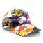 Leisure Beach Pattern Man Women Curve Brim Snapback Cap and Hat