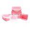 4pcs rectangle plastic storage box with lid