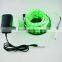 5M / Roll 5050 SMD RGB LED Strip Light + DC 12V 3A Power Supply Adapter EU / US Plug Transformer + 44Keys IR Remote Controller