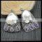 LFD-0031P ~ Amethyst & Pearl Pave Crystal Rhinestone Pendants Jewelry