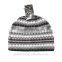 Fashion Jacquard custom beanie hats  wholesale