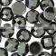 genuine black onyx gemstones round faceted loose fine silver jewelry cut stones