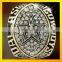 Custom baseball championship ring with zircon top quality champion rings