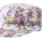 floral girls cap,girls fashion cap