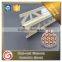 Stunning design cream-coloured PVC expansion joint for floor