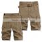 Feed belt men's Casual Pants Shorts XL five pants loose fat man pants pocket tooling tide