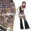 belly dance gold coins belt ,BellyQueen