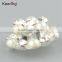 Fashion pearl rhinestone buttons 24mm wholesale WBK-1484