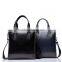Fancy designer leather tote handbag