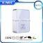 Fashion squared 6600mAh dual usb outputs portable smartphone power bank