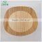 Natural Bamboo Dinner Plate Dish of Different Sizes