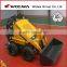 mini garden wheeled excavator with snow blower