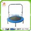 44inch jumpking mini foldable trampoline with bar/handrail/handle/handlebar for sale