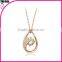 Wholesale boutique sautoir creative personality hearts set auger strawberry pendant necklace