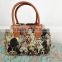 Handmade custom tapestry jacquard canvas fabric women's handbag                        
                                                Quality Choice
